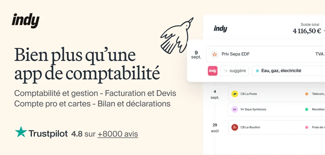 Bannière publicitaire Indy