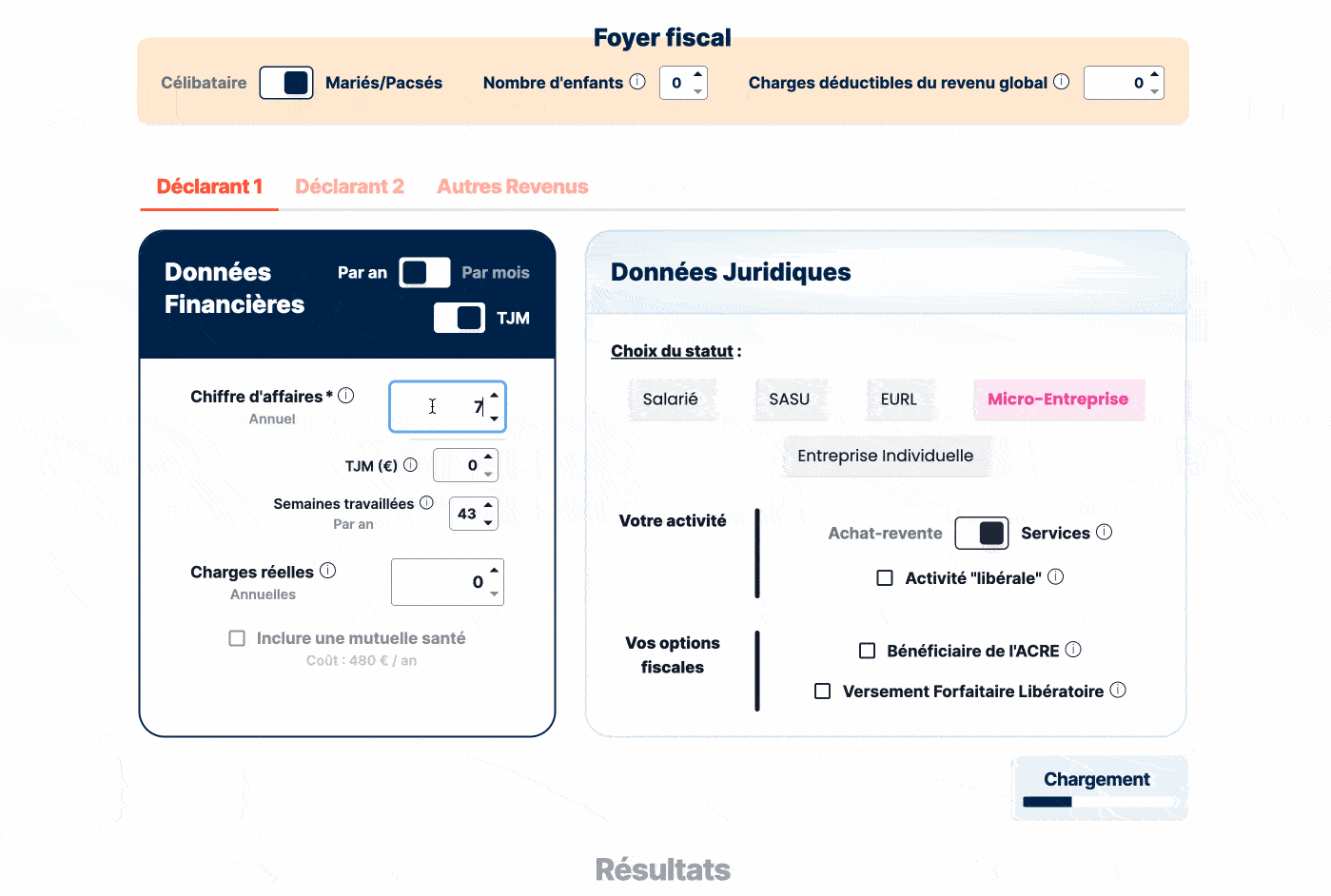 Gif illustrant l'utilisation du simulateur de dépassement de plafond