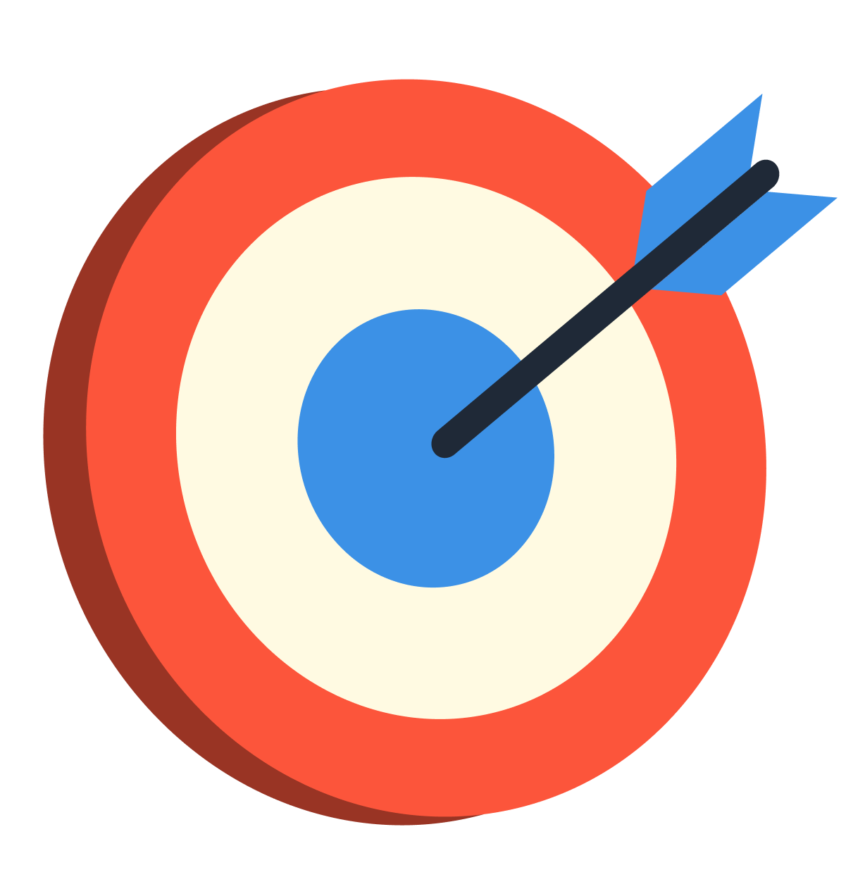 Elément du logo en forme de cible